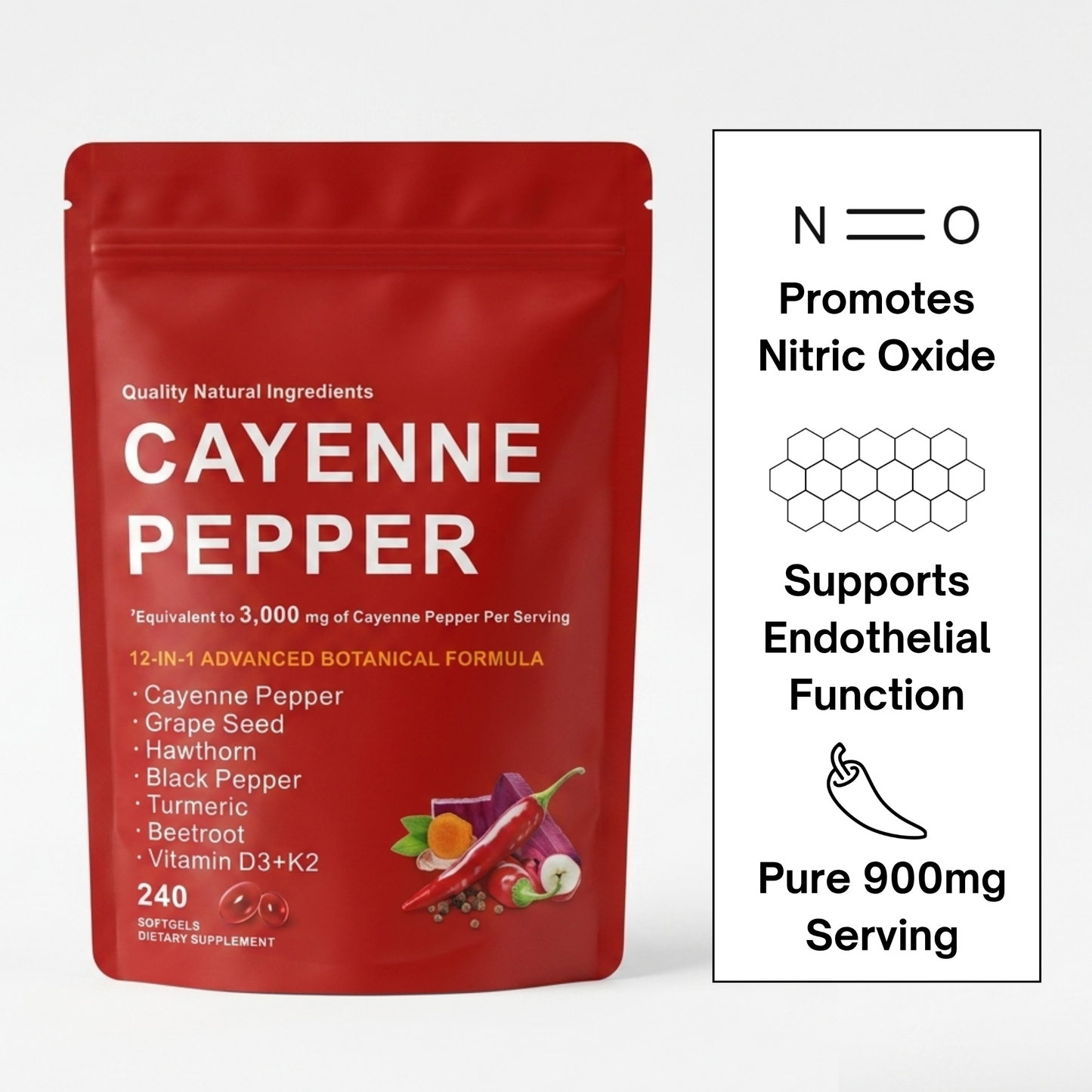 Vytal Cayenne Seed Oil Soft Gels