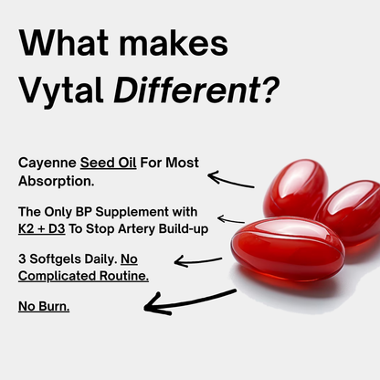Vytal Cayenne Seed Oil Soft Gels